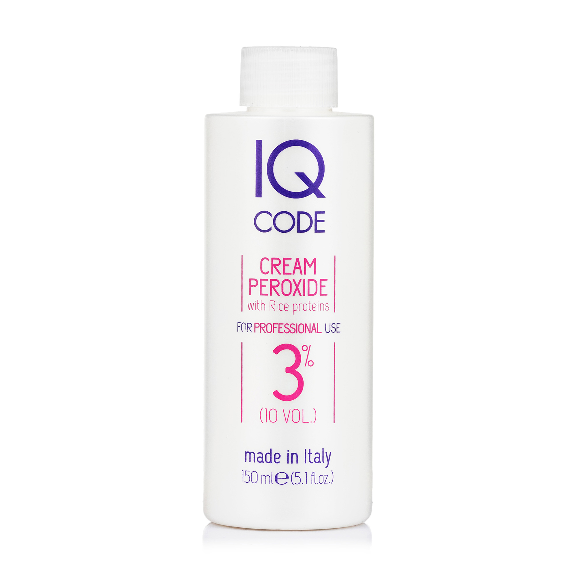 Крем окислювач IQ code 3%, 150 мл