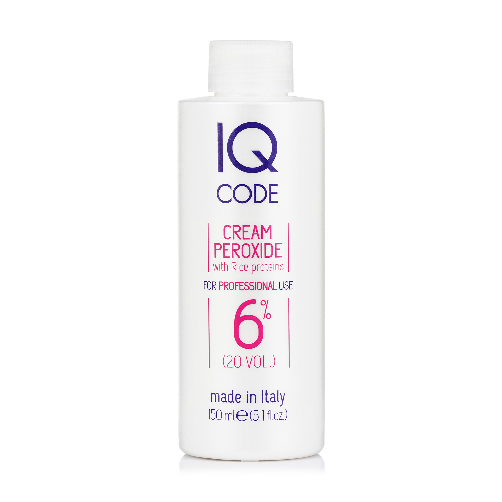 Крем окислювач IQ code 6%, 150 мл